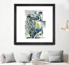 Sans titre by Sylvie Cloutier on GIANT ART - green abstract