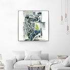 Sans titre by Sylvie Cloutier on GIANT ART - green abstract