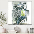 Sans titre by Sylvie Cloutier on GIANT ART - green abstract