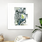 Sans titre by Sylvie Cloutier on GIANT ART - green abstract