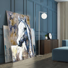 Lily of the valley by Marie Andrée Leblond on GIANT ART - beige animals horse