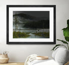 Le lac vaseau by Yvon Lemieux on GIANT ART - green landscape