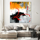 Les liens by Carole St-Germain on GIANT ART - black abstract