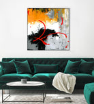 Les liens by Carole St-Germain on GIANT ART - black abstract