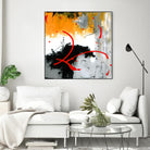 Les liens by Carole St-Germain on GIANT ART - black abstract