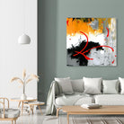 Les liens by Carole St-Germain on GIANT ART - black abstract artistes du québec