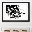 Black 1 by Diane Lambin on GIANT ART - white abstract artistes du québec