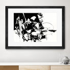 Black 1 by Diane Lambin on GIANT ART - white abstract artistes du québec