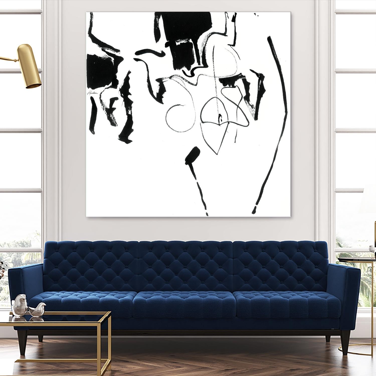 Black 2 by Diane Lambin on GIANT ART - black abstract