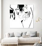 Black 2 by Diane Lambin on GIANT ART - black abstract