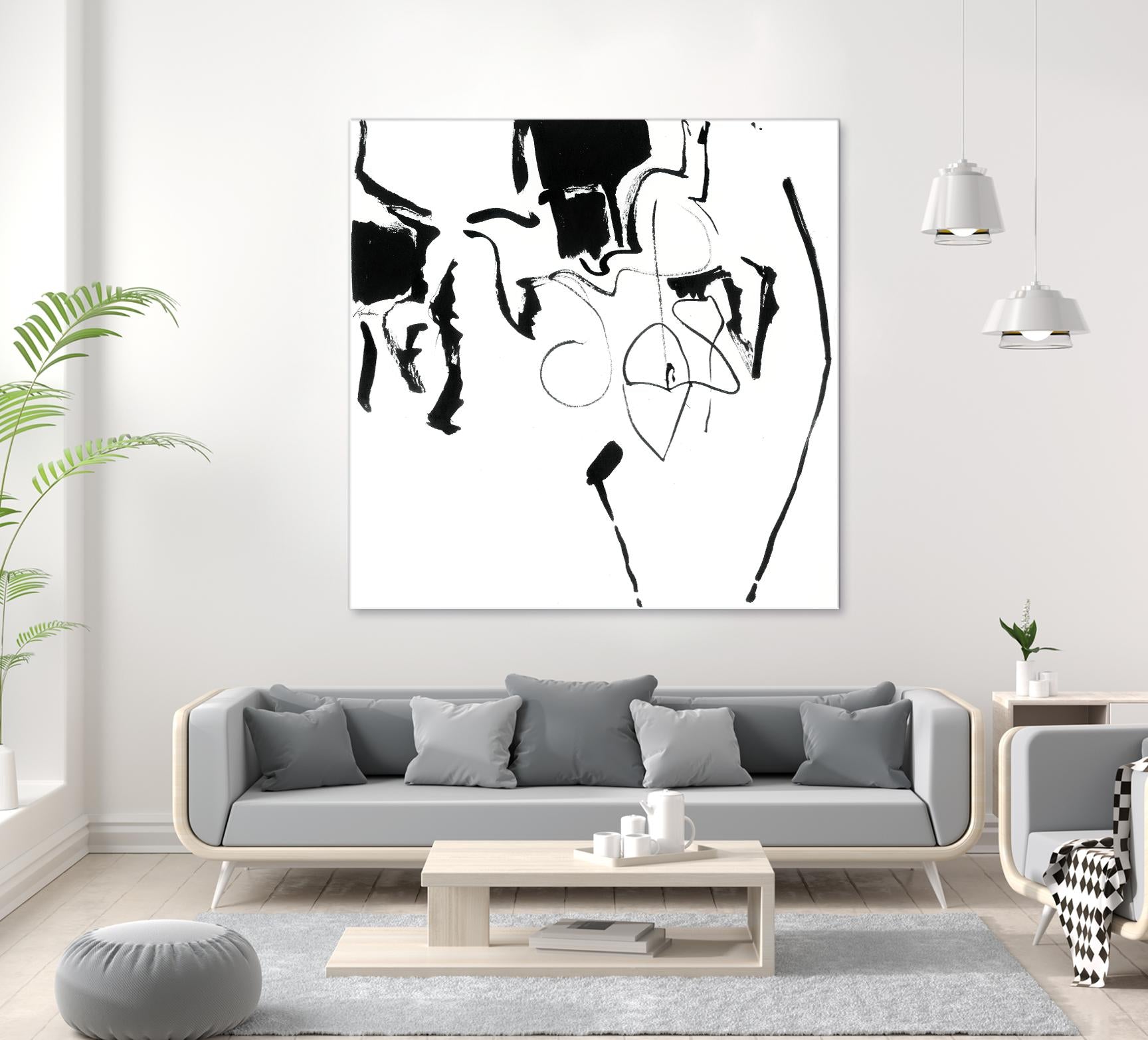 Black 2 by Diane Lambin on GIANT ART - black abstract