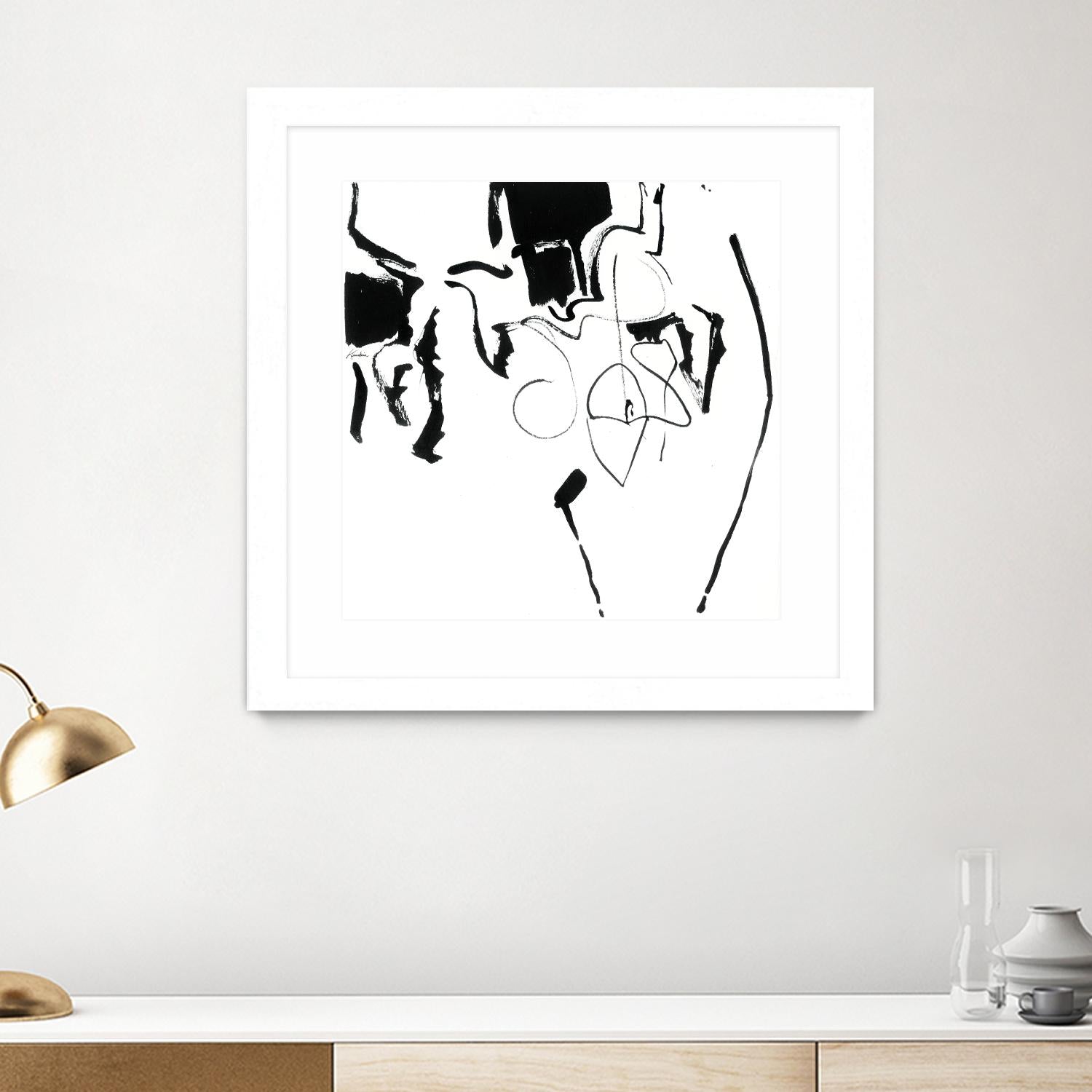 Black 2 by Diane Lambin on GIANT ART - black abstract