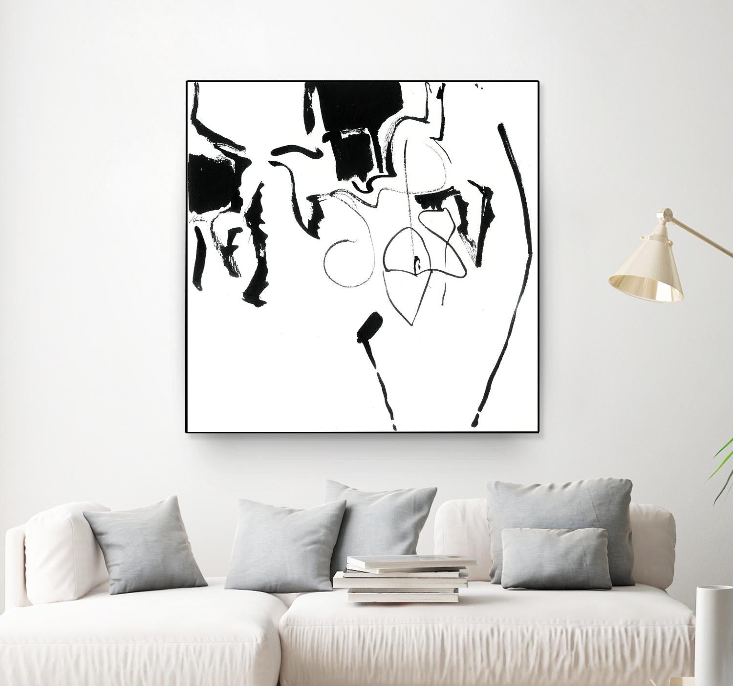 Black 2 by Diane Lambin on GIANT ART - black abstract