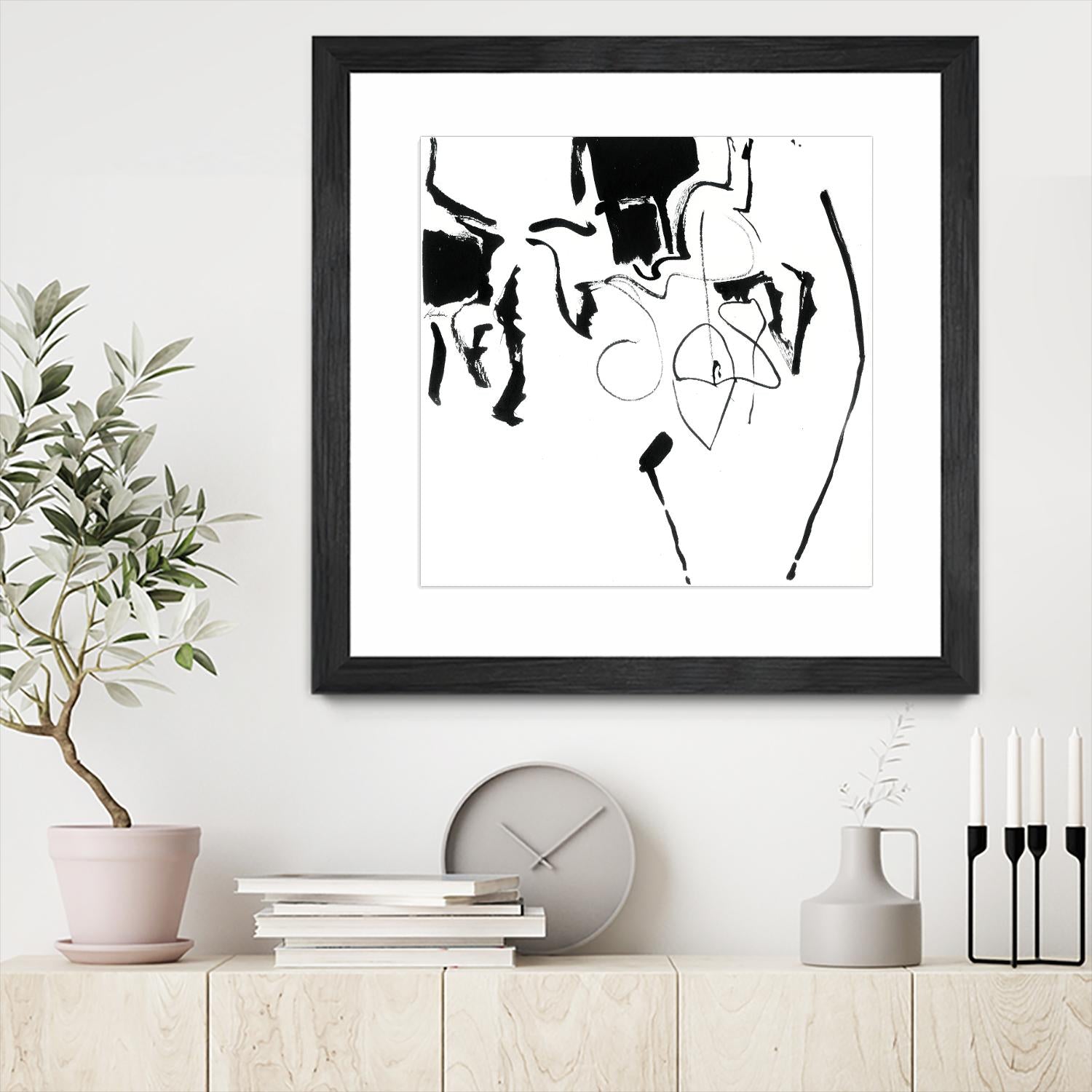 Black 2 by Diane Lambin on GIANT ART - black abstract