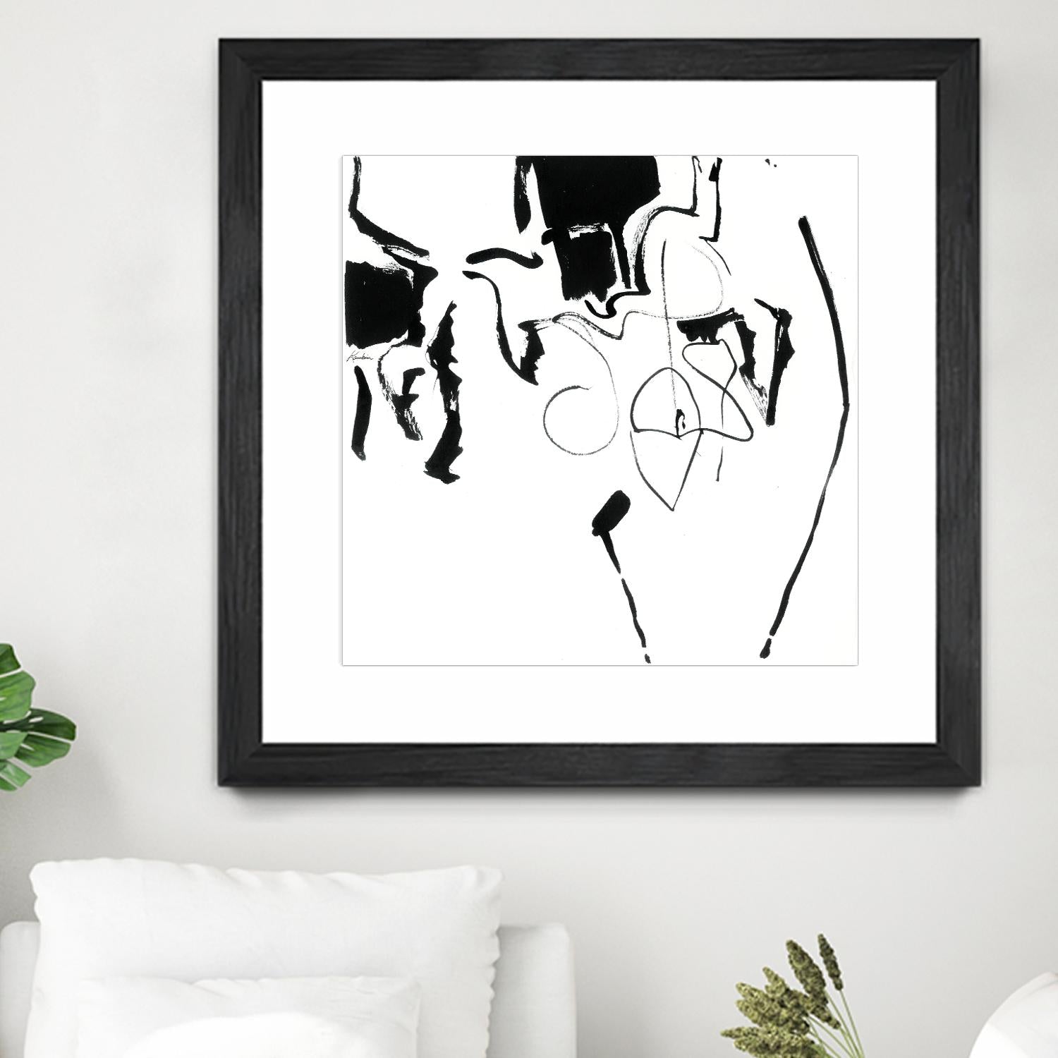 Black 2 by Diane Lambin on GIANT ART - black abstract