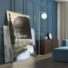 Marais du Nord by Yvon Lemieux on GIANT ART - brown landscape