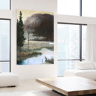 Marais du Nord by Yvon Lemieux on GIANT ART - brown landscape