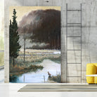 Marais du Nord by Yvon Lemieux on GIANT ART - brown landscape