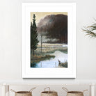 Marais du Nord by Yvon Lemieux on GIANT ART - green landscape quebec artists