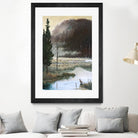 Marais du Nord by Yvon Lemieux on GIANT ART - green landscape quebec artists