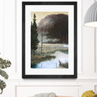 Marais du Nord by Yvon Lemieux on GIANT ART - green landscape quebec artists