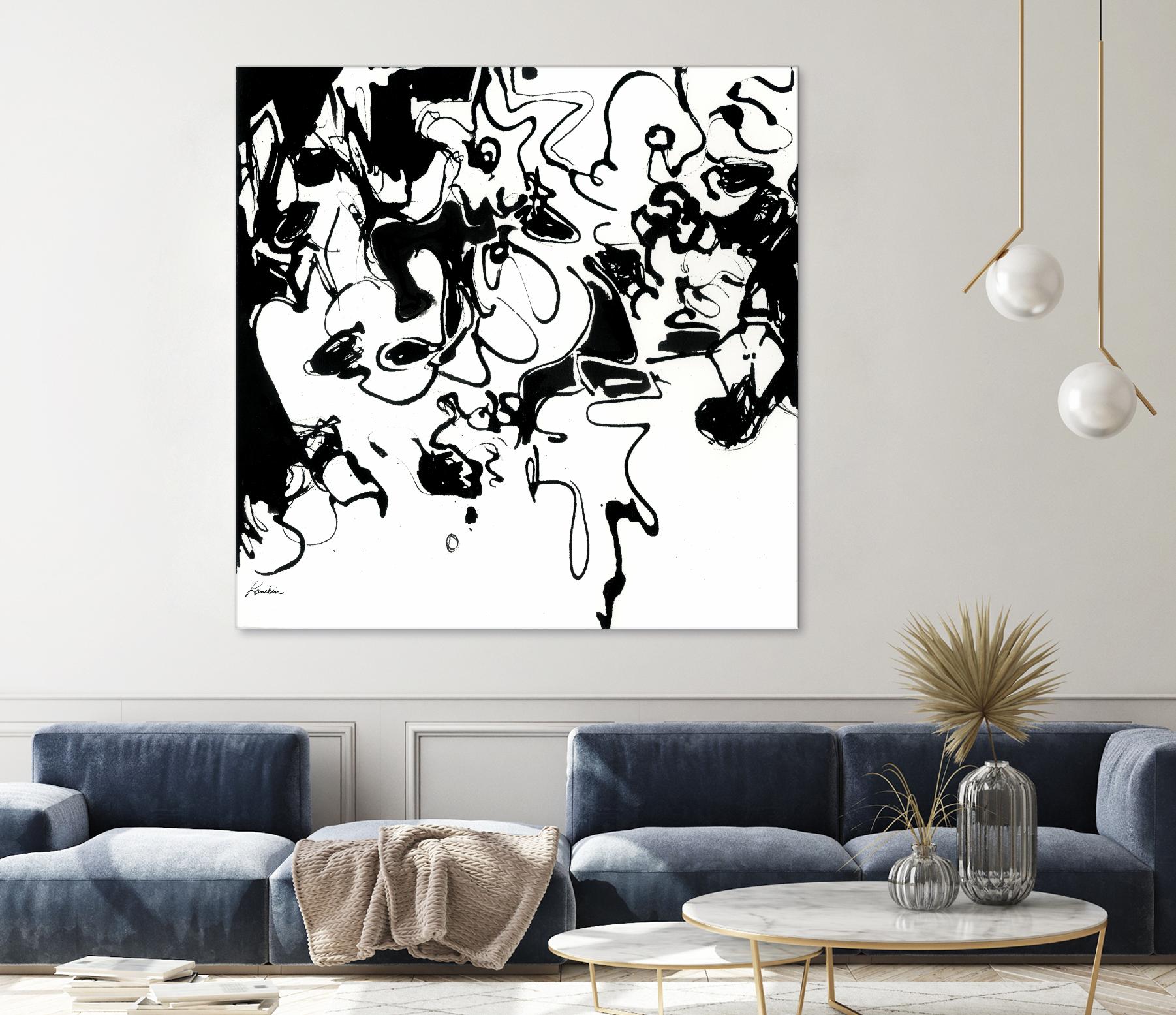 Black 3 by Diane Lambin on GIANT ART - black abstract