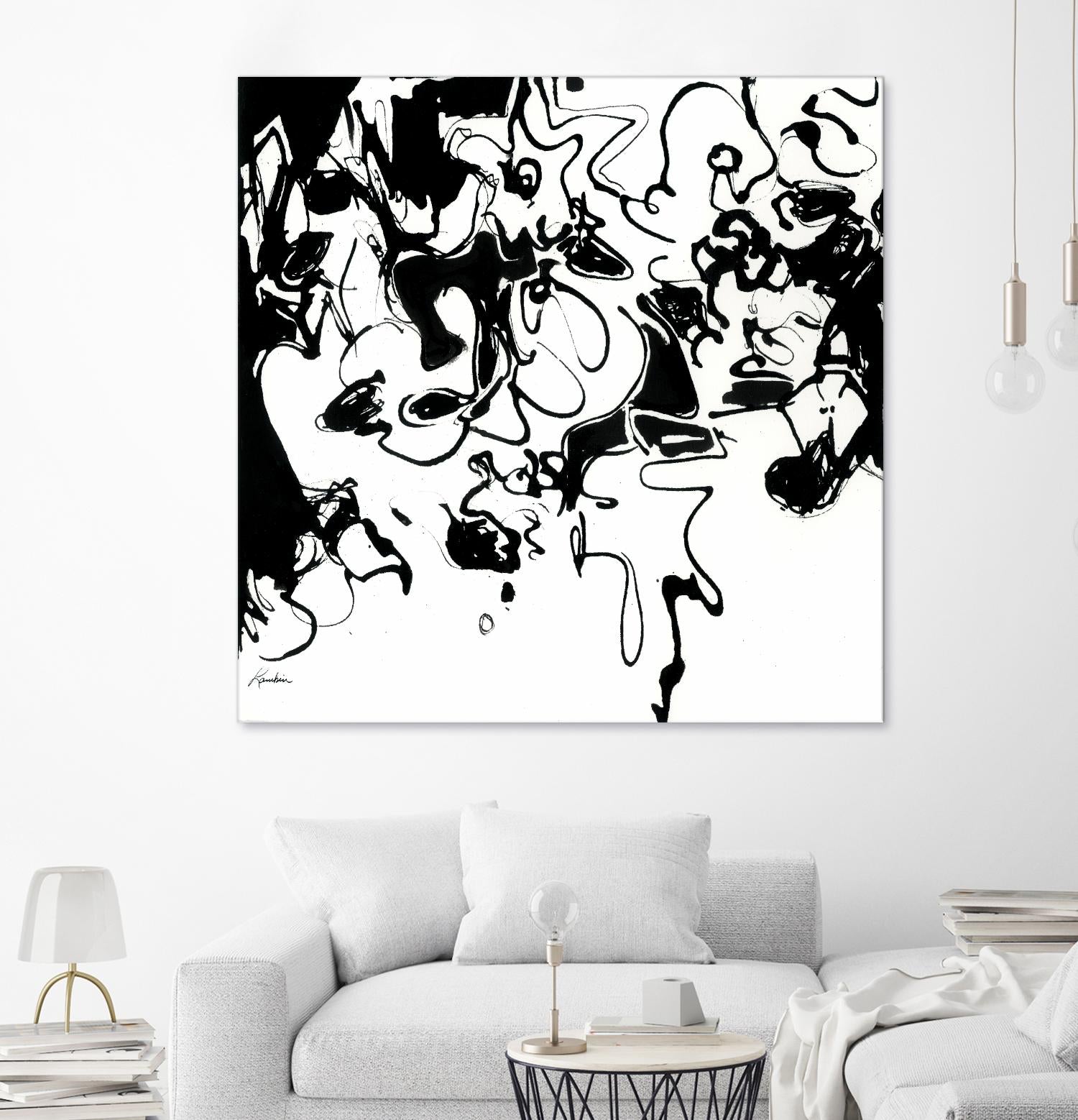 Black 3 by Diane Lambin on GIANT ART - black abstract