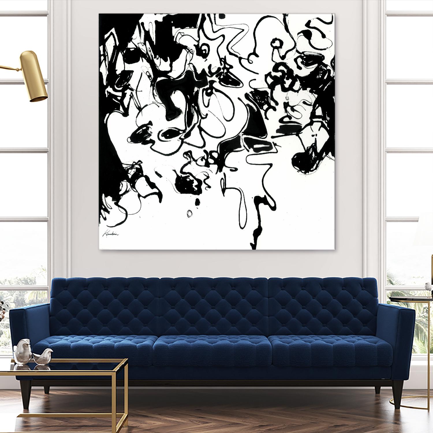 Black 3 by Diane Lambin on GIANT ART - black abstract