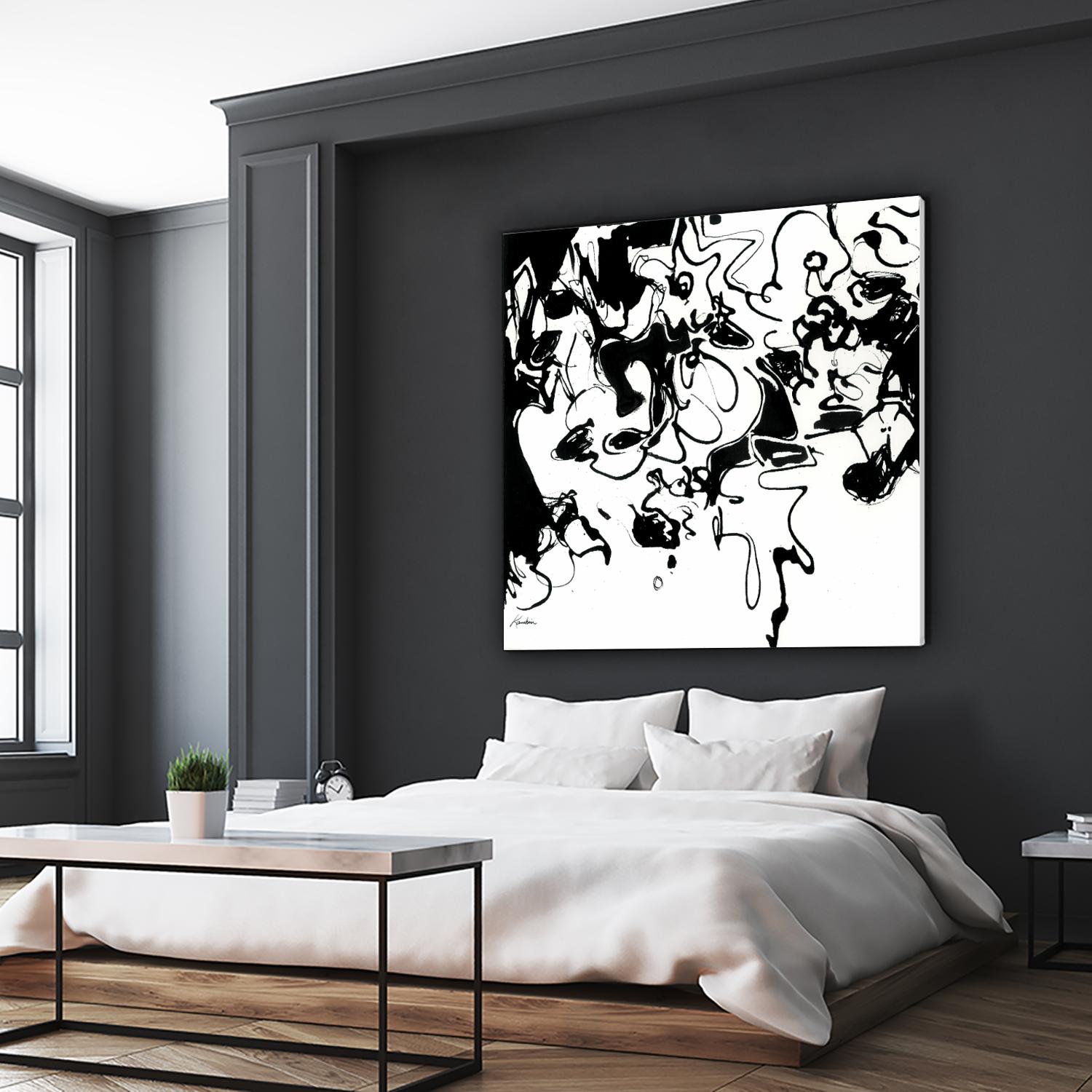 Black 3 by Diane Lambin on GIANT ART - black abstract