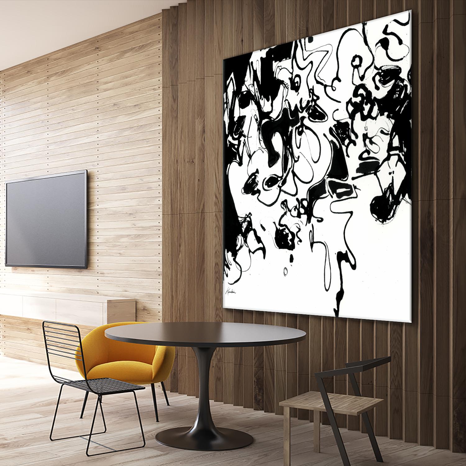 Black 3 by Diane Lambin on GIANT ART - black abstract