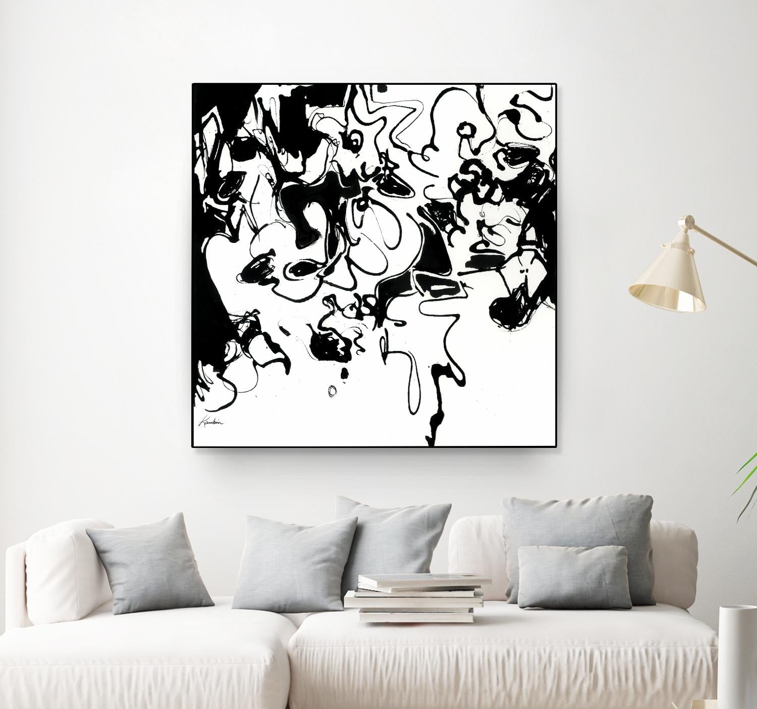 Black 3 by Diane Lambin on GIANT ART - black abstract