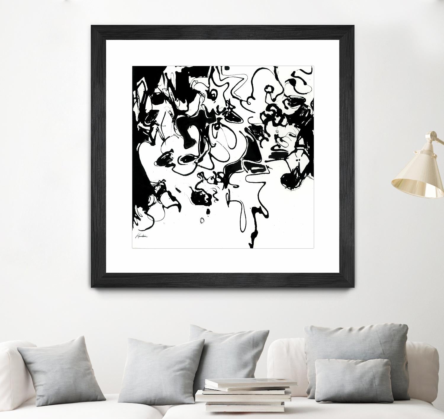 Black 3 by Diane Lambin on GIANT ART - black abstract