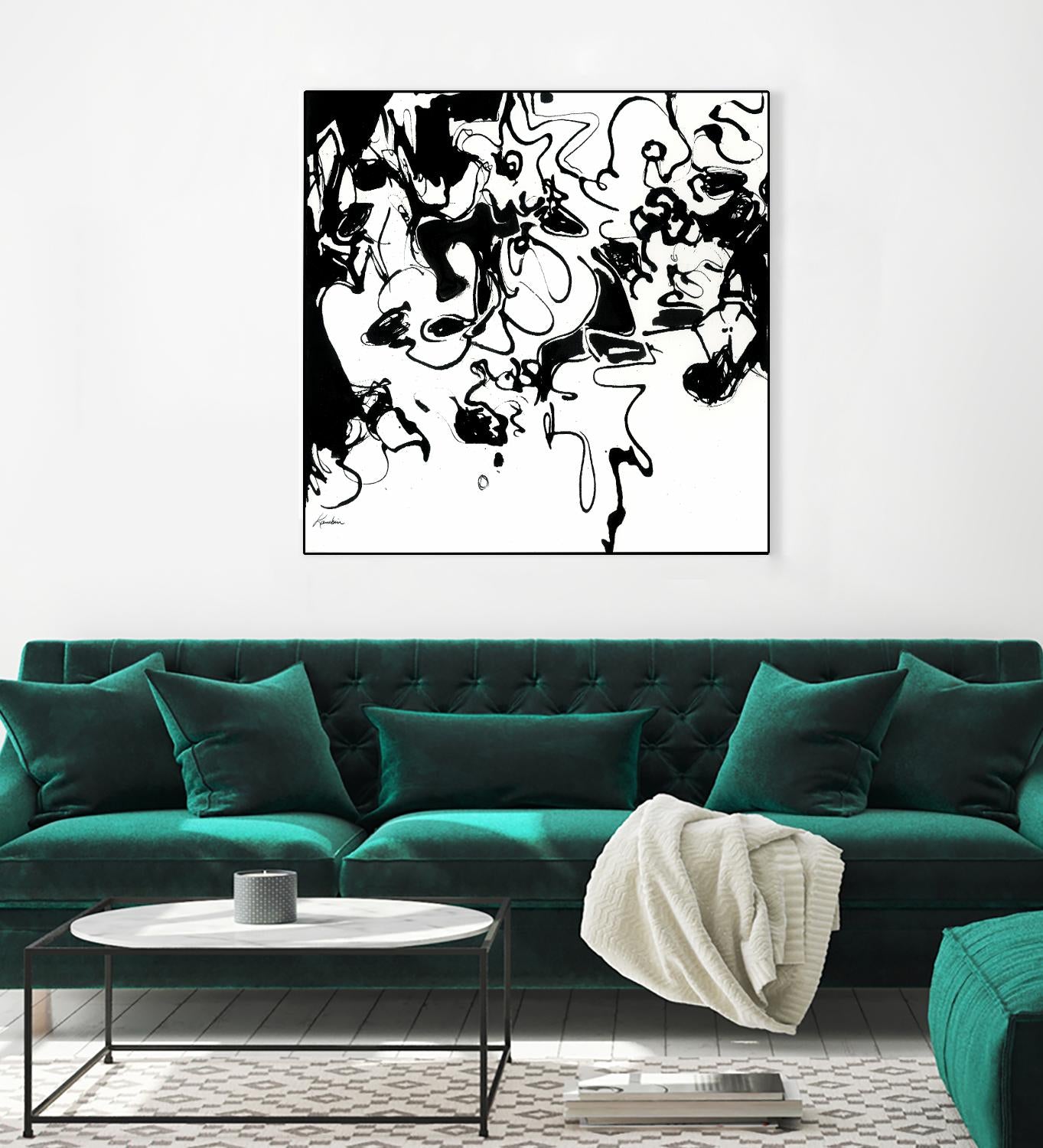 Black 3 by Diane Lambin on GIANT ART - black abstract