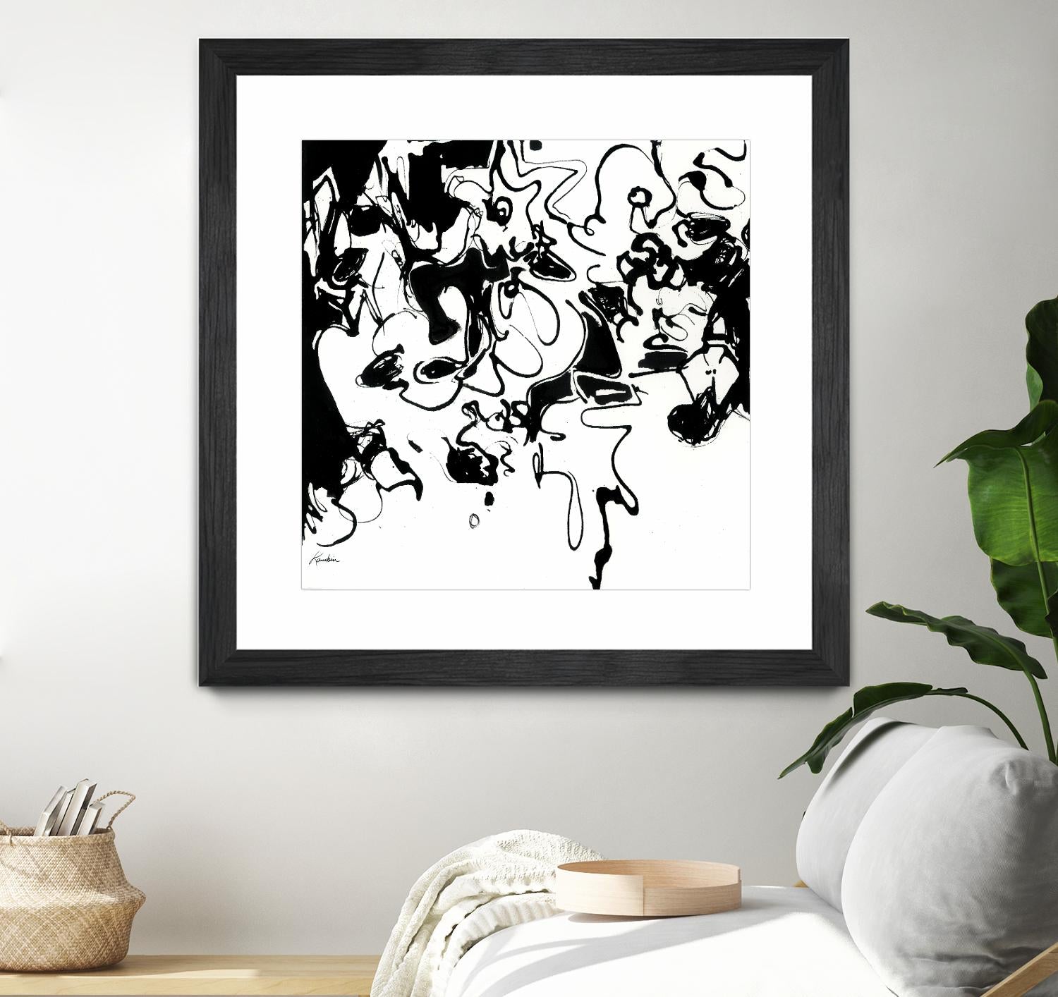 Black 3 by Diane Lambin on GIANT ART - black abstract