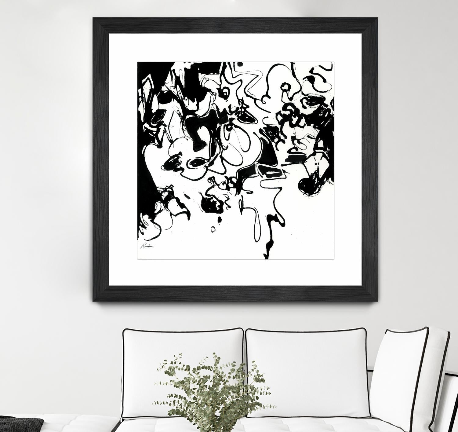 Black 3 by Diane Lambin on GIANT ART - black abstract