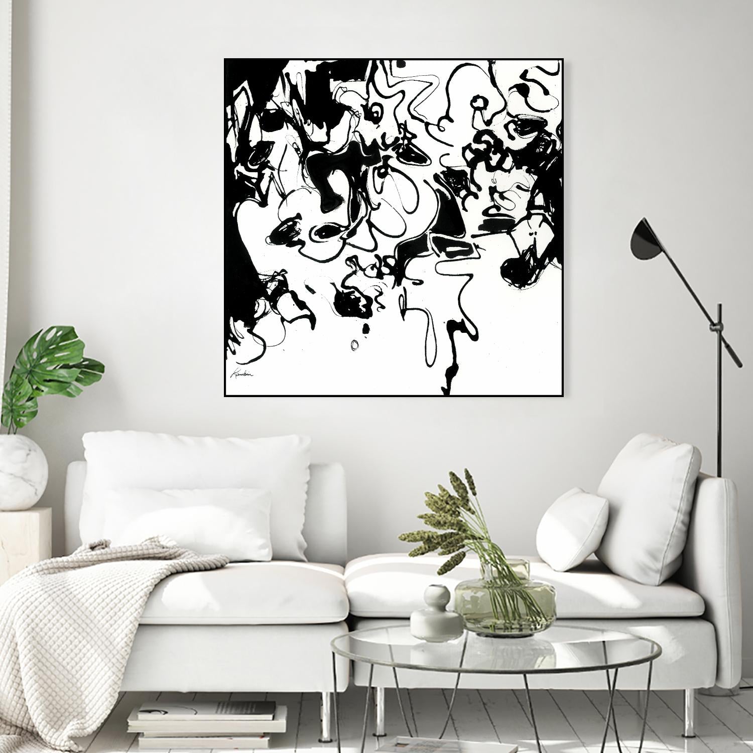 Black 3 by Diane Lambin on GIANT ART - black abstract