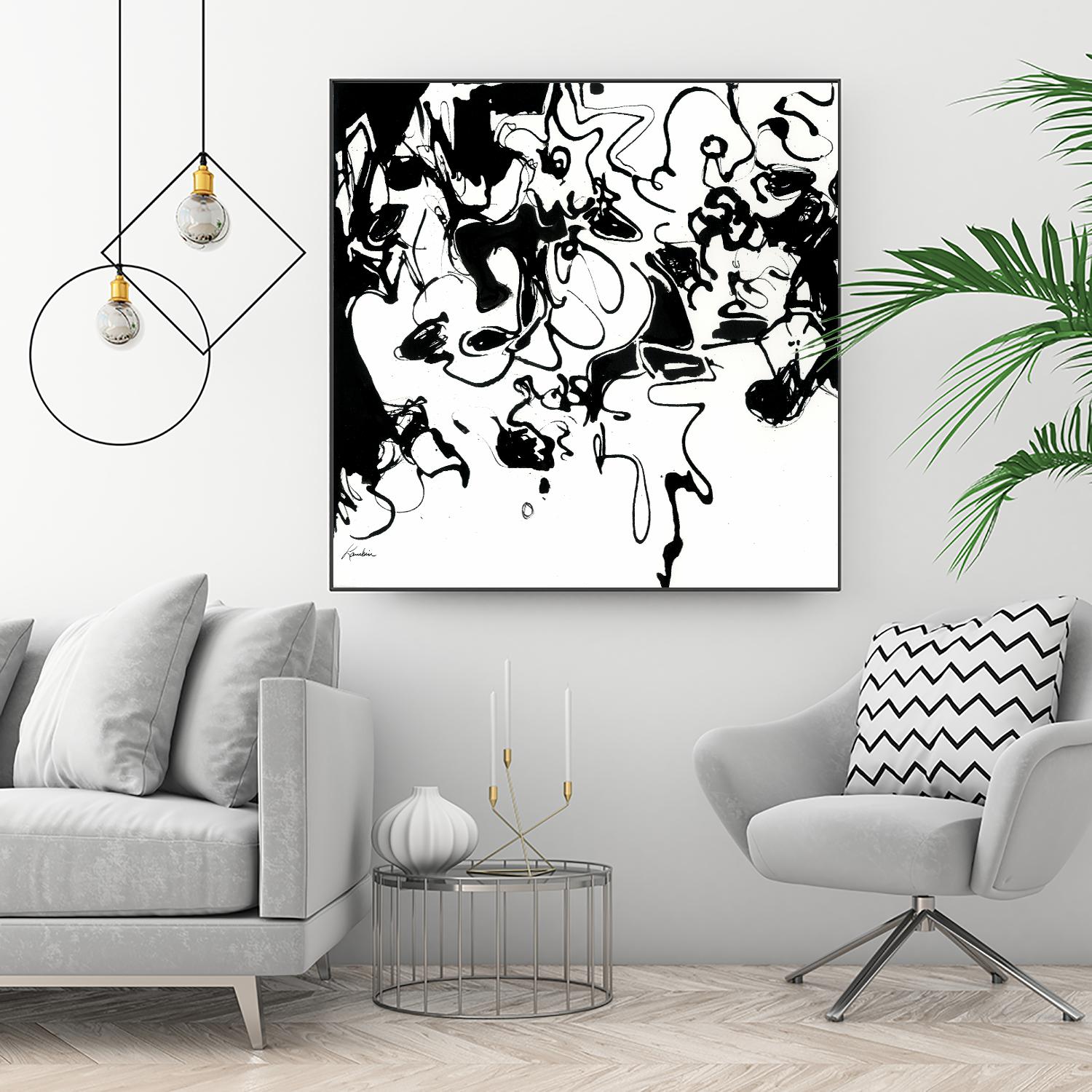 Black 3 by Diane Lambin on GIANT ART - black abstract