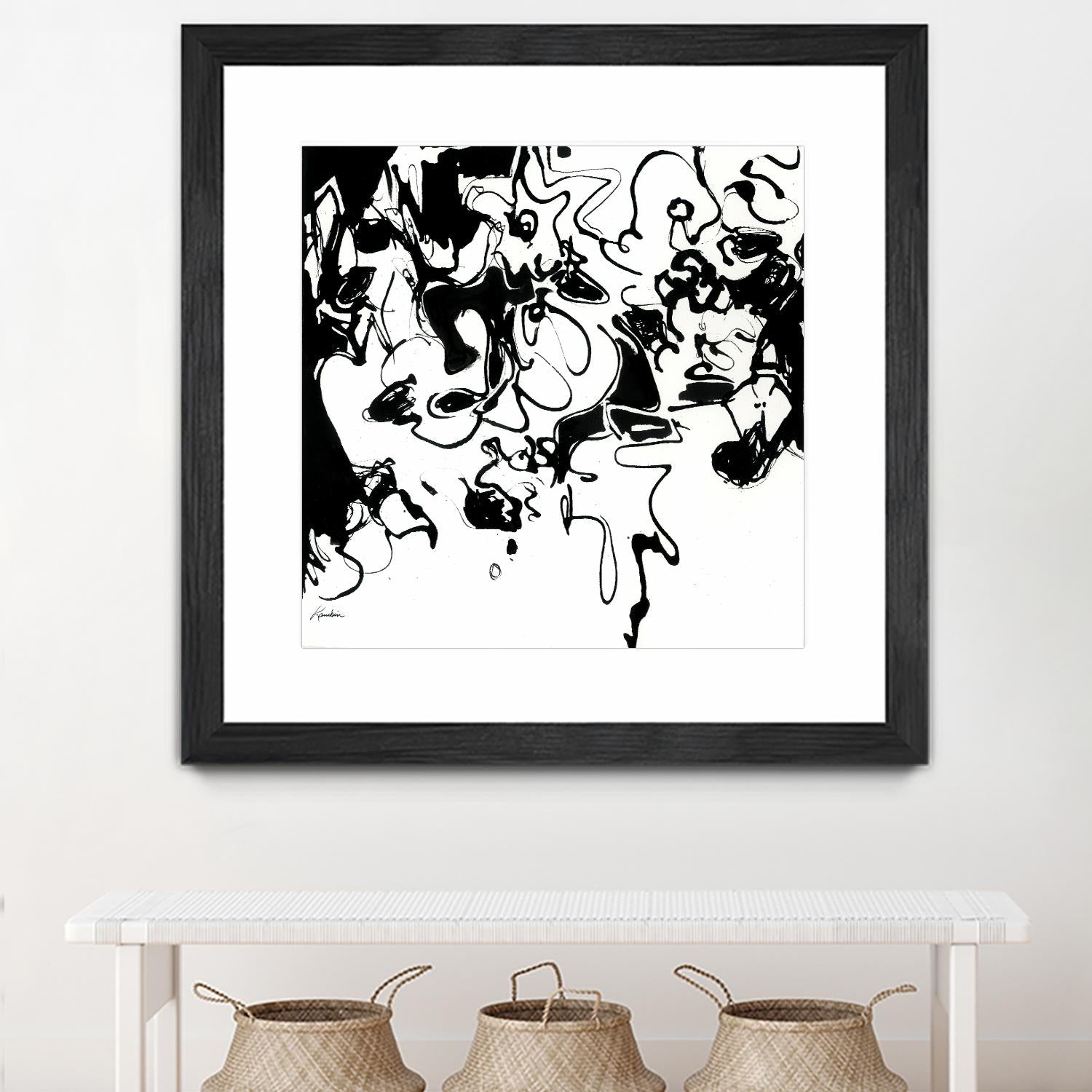 Black 3 by Diane Lambin on GIANT ART - black abstract