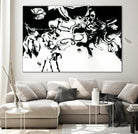 Black 3 by Diane Lambin on GIANT ART - white abstract