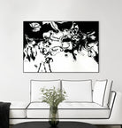 Black 3 by Diane Lambin on GIANT ART - white abstract