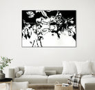 Black 3 by Diane Lambin on GIANT ART - white abstract