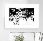 Black 3 by Diane Lambin on GIANT ART - white abstract