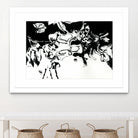 Black 3 by Diane Lambin on GIANT ART - white abstract