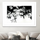 Black 3 by Diane Lambin on GIANT ART - white abstract