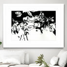 Black 3 by Diane Lambin on GIANT ART - white abstract