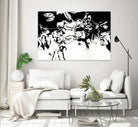 Black 3 by Diane Lambin on GIANT ART - white abstract