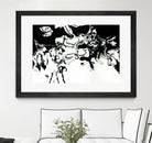 Black 3 by Diane Lambin on GIANT ART - white abstract