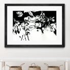 Black 3 by Diane Lambin on GIANT ART - white abstract