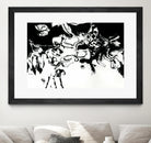 Black 3 by Diane Lambin on GIANT ART - white abstract