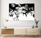 Black 3 by Diane Lambin on GIANT ART - white abstract